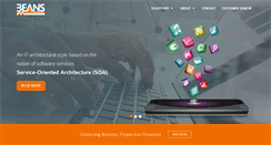 Desktop Screenshot of beansgrp.com